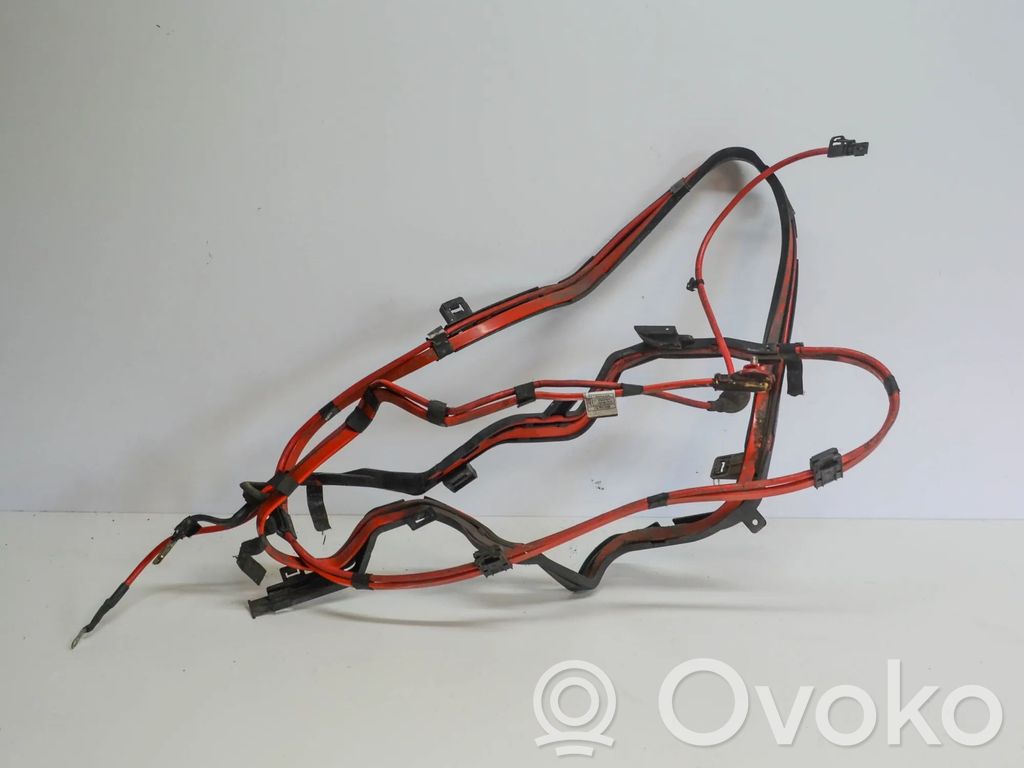BMW 3 F30 F35 F31 Plus / Klema / Przewód akumulatora 