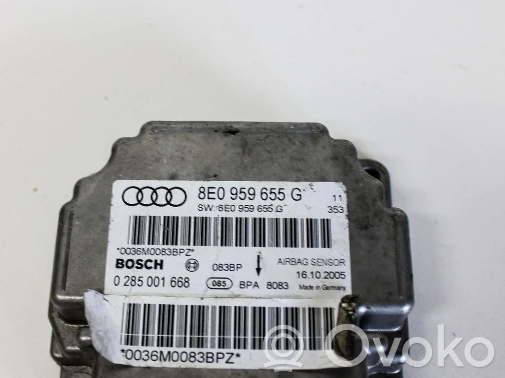 Audi A4 S4 B7 8E 8H Centralina/modulo airbag