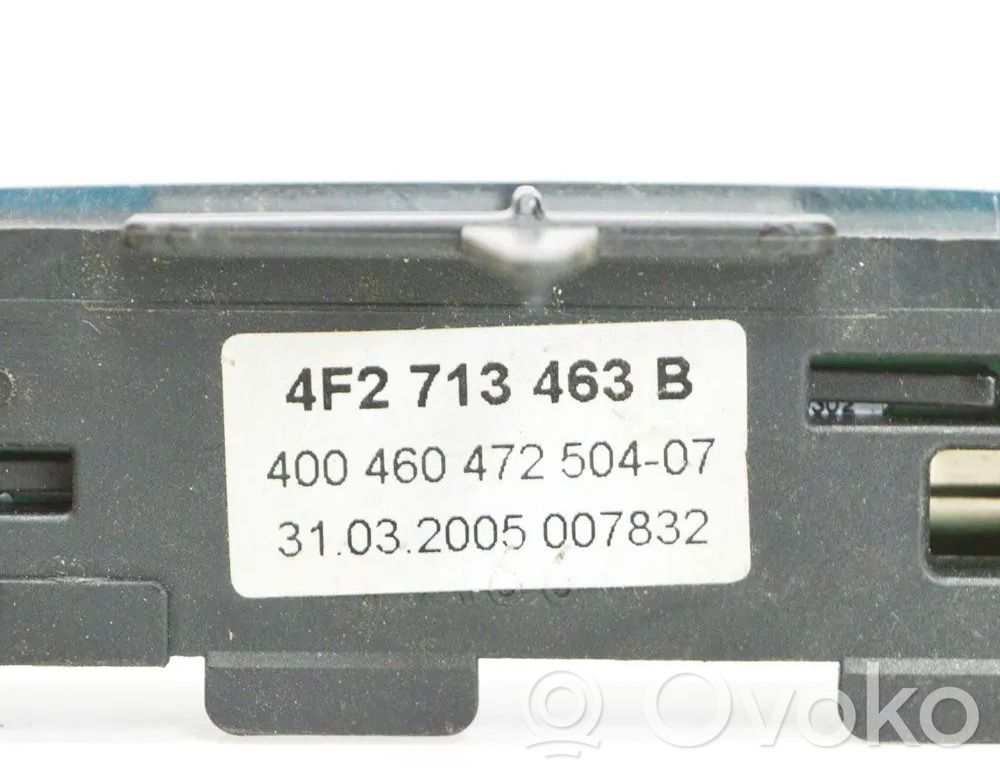Audi A6 S6 C6 4F Consola de plástico de la palanca de cambios 