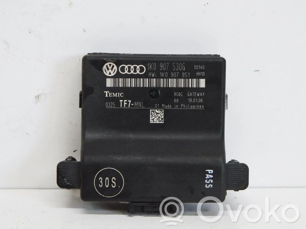 Audi A3 S3 8P Módulo de control Gateway 