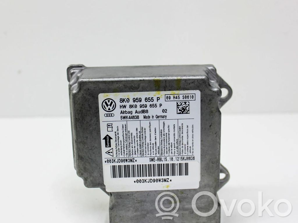 Audi A5 8T 8F Airbag control unit/module 