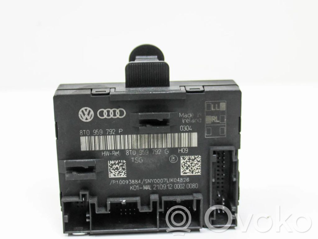 Audi A5 8T 8F Unité de commande module de porte 