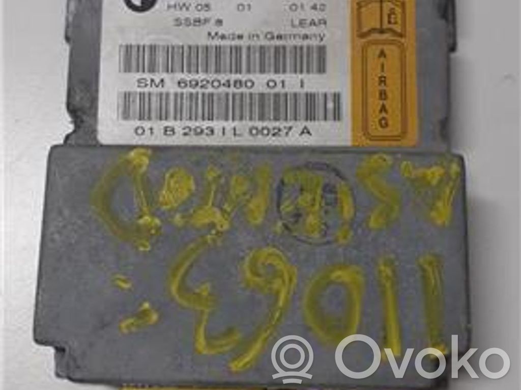 BMW 7 E65 E66 Module de contrôle airbag 