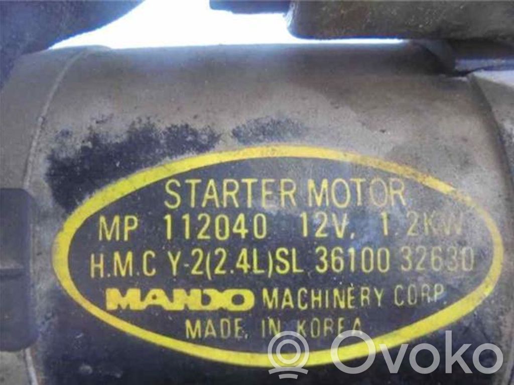 Hyundai Sonata Starteris 
