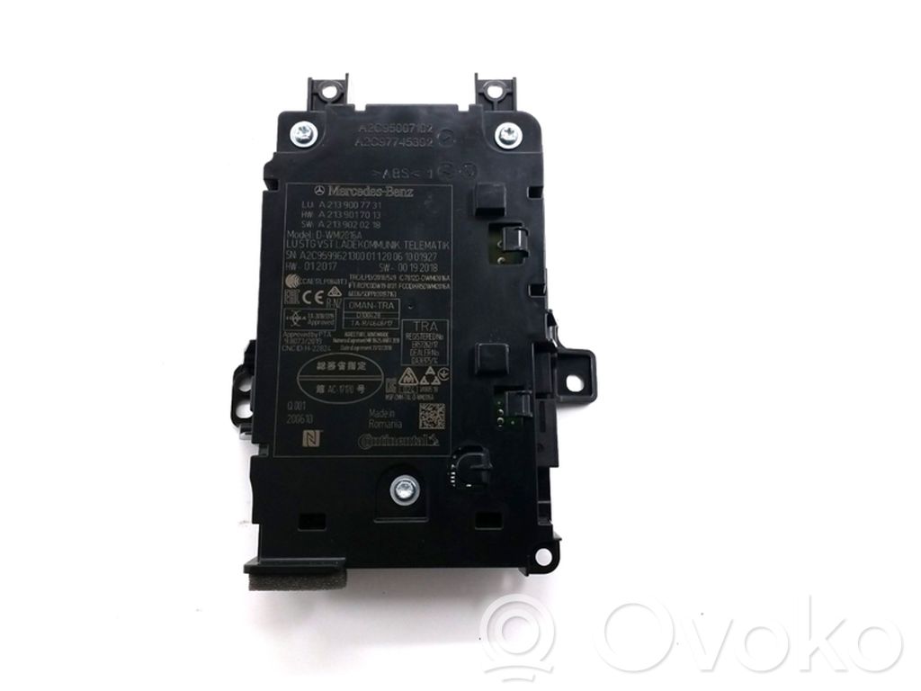 Módulo de carga inalámbrico   A2139007731,A2139017013,A2139020218