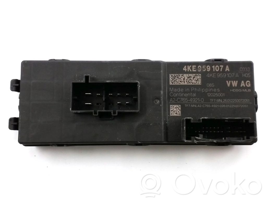 Tailgate/trunk control unit/module   4KE959107A