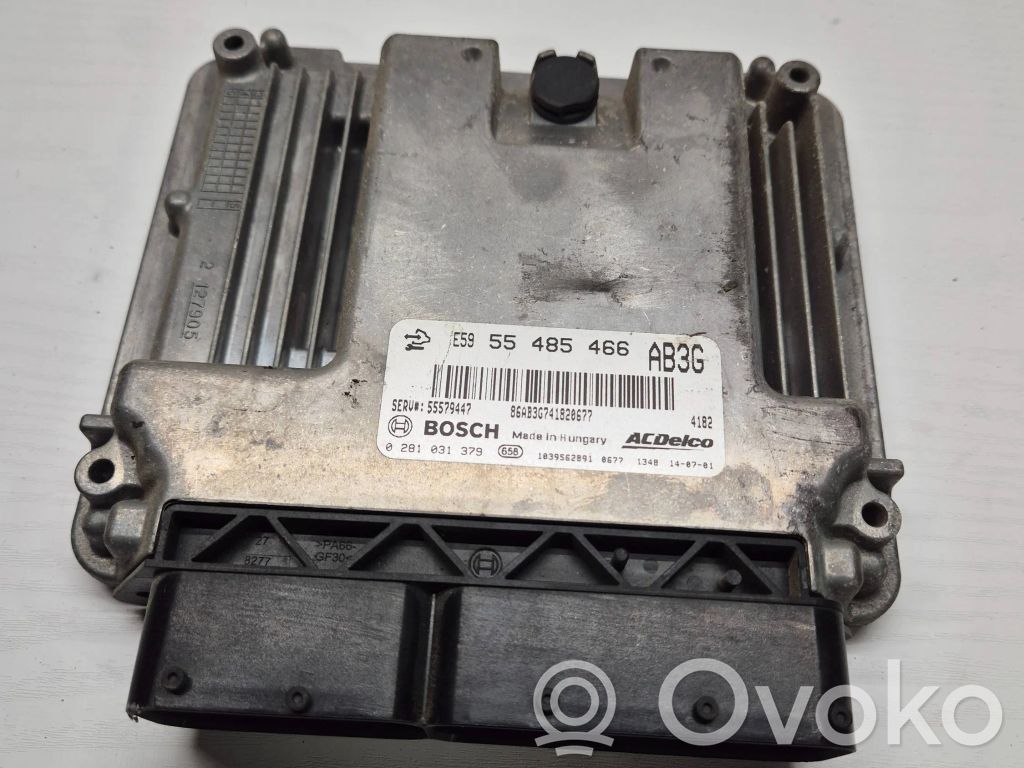 Engine control unit/module   55579447,55485466,0281031379