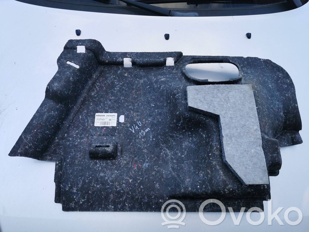 Volvo V40 Dolny panel schowka koła zapasowego 