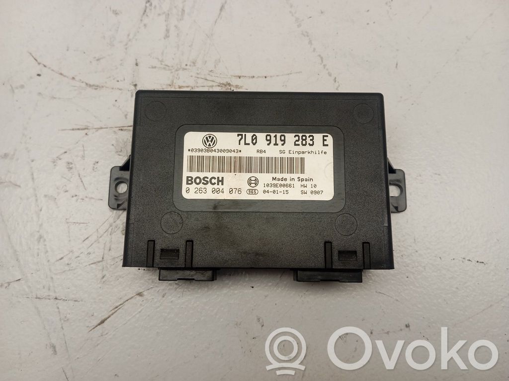 Autres unités de commande / modules   7L0919283E