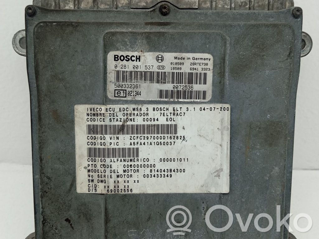 Iveco Daily 3rd gen Citu veidu vadības bloki / moduļi 