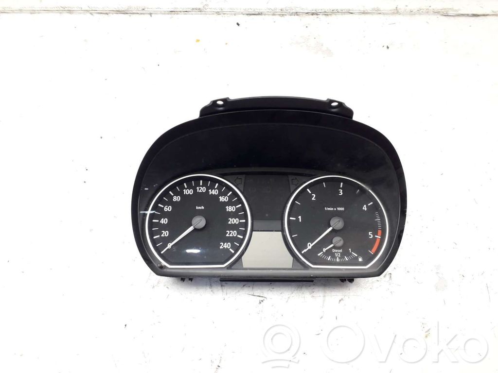 BMW 1 E81 E87 Tachimetro (quadro strumenti) 