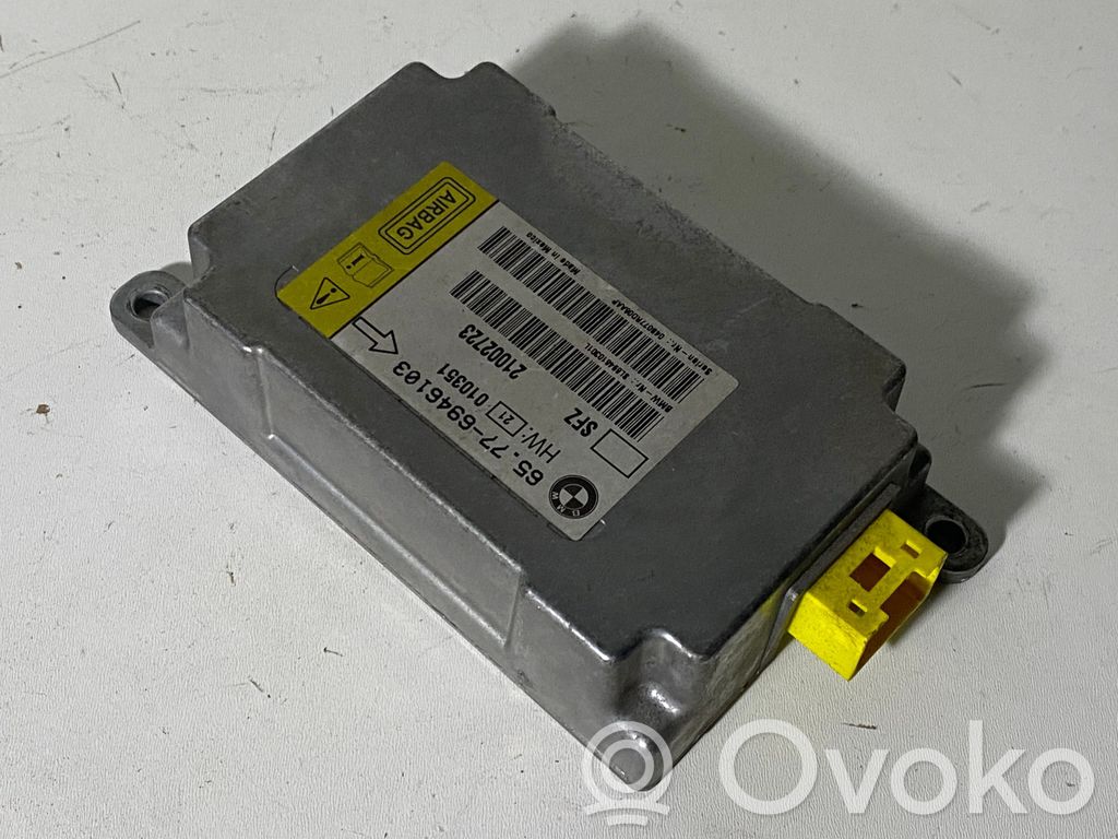 BMW 7 E65 E66 Module de contrôle airbag 