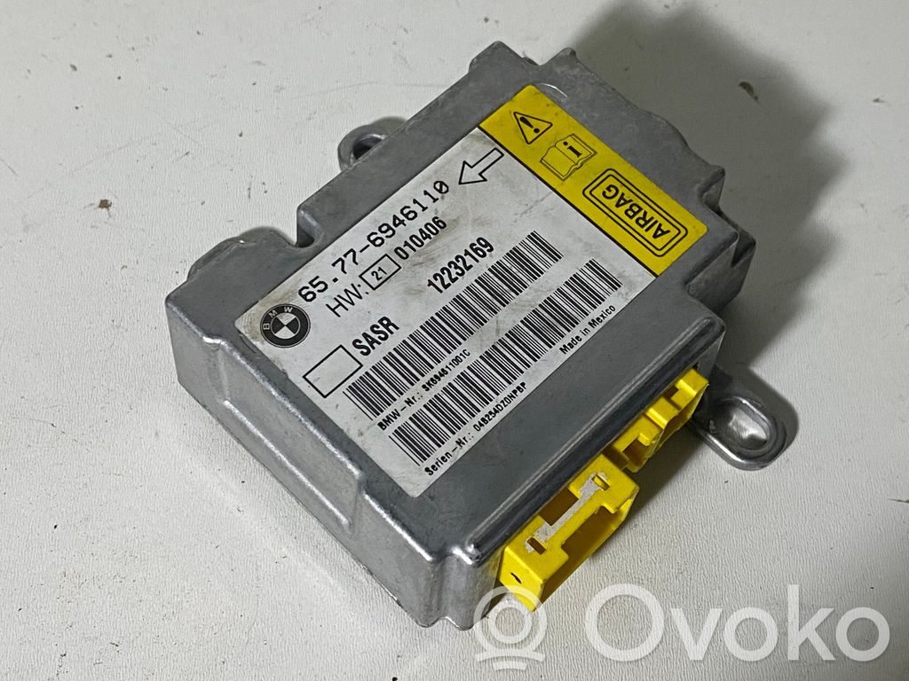 BMW 7 E65 E66 Module de contrôle airbag 