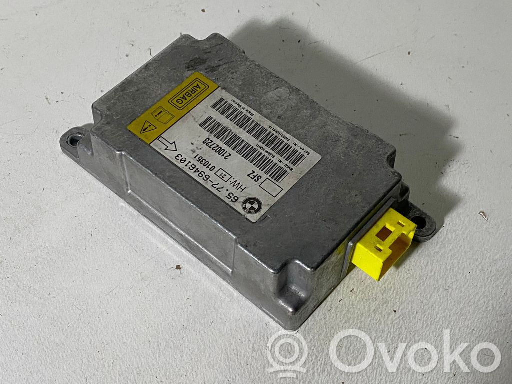 BMW 7 E65 E66 Unidad de control/módulo del Airbag 
