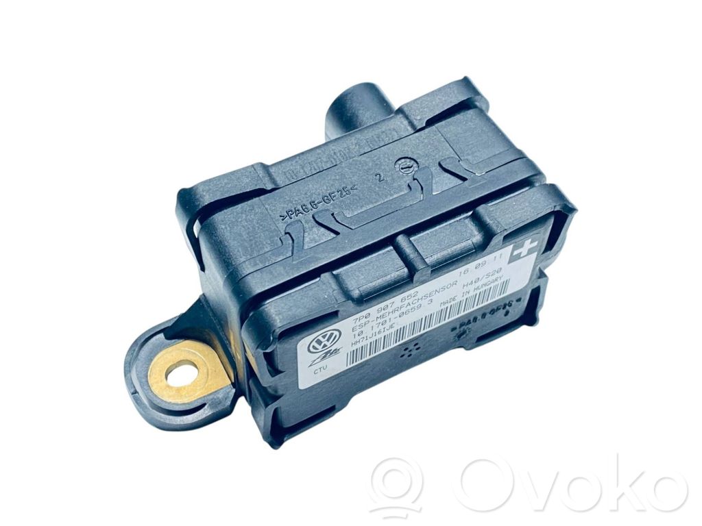 Porsche Cayenne (92A) Sensor ESP de aceleración de frecuencia del intermitente 