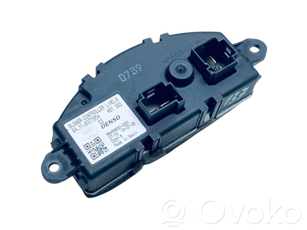BMW i3 Rezystor / Opornik dmuchawy nawiewu 