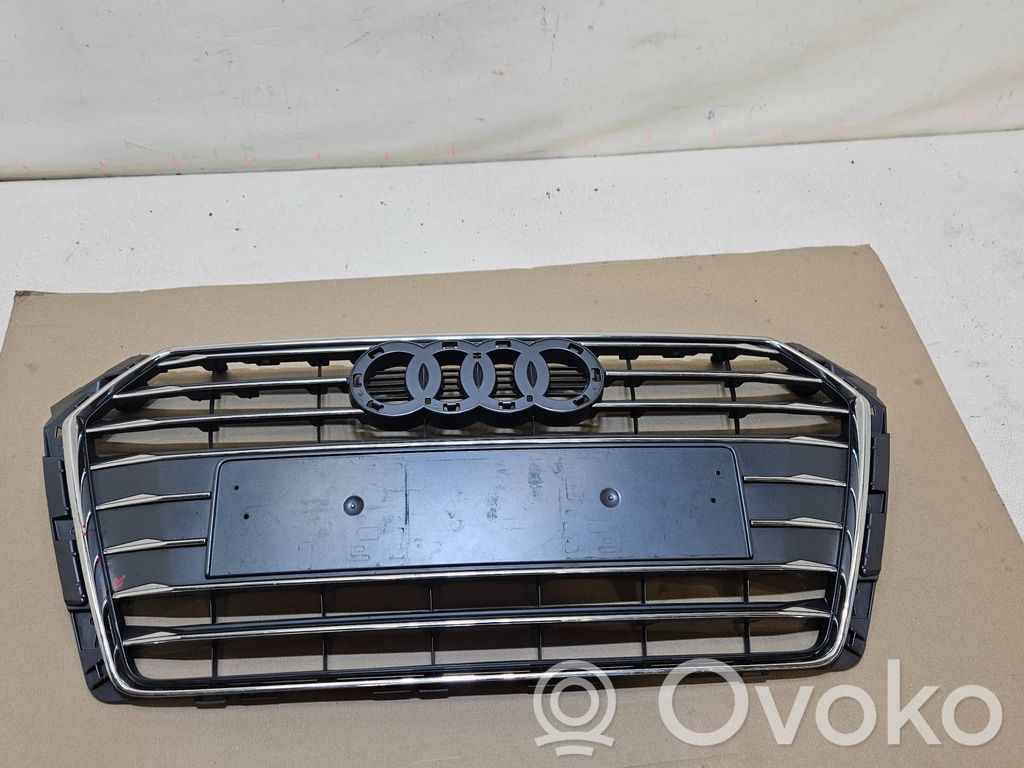 Audi A4 S4 B9 8W Etupuskurin ylempi jäähdytinsäleikkö 