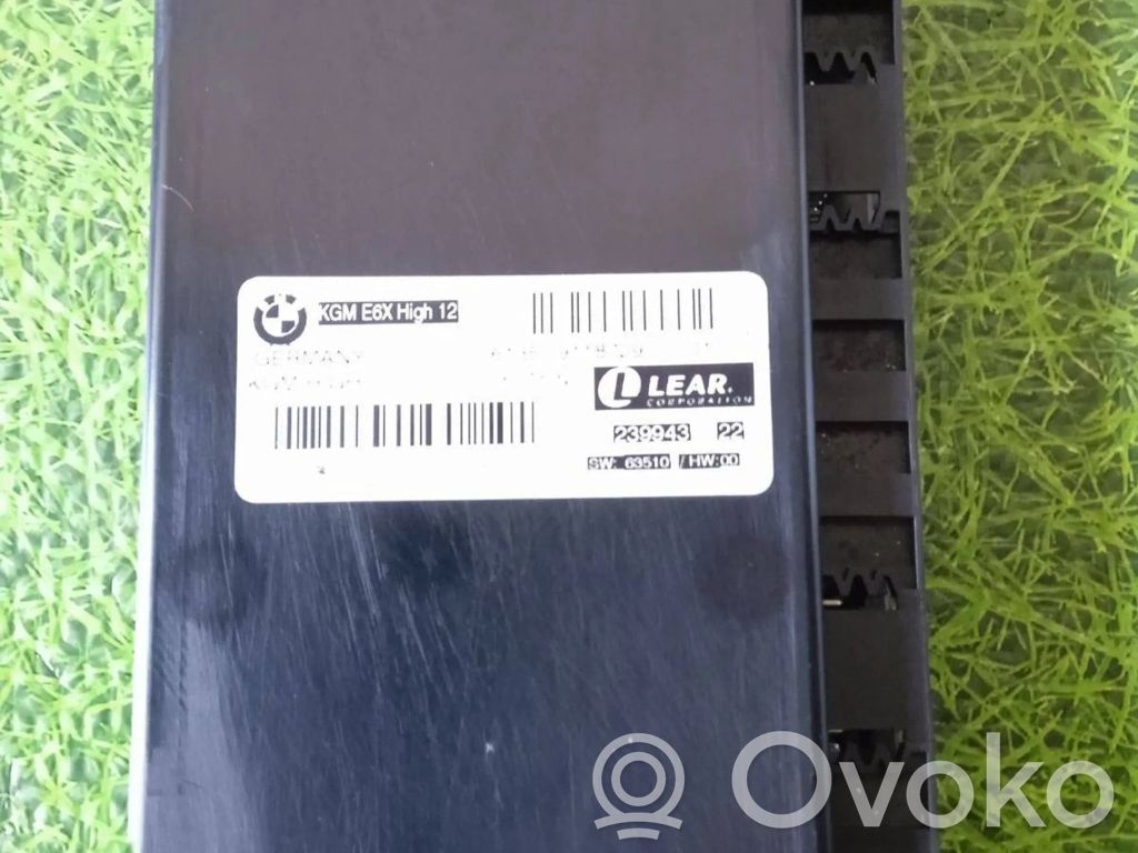BMW M5 Módulo de confort/conveniencia 