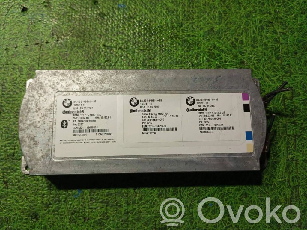 BMW 6 E63 E64 Bluetooth control unit module 