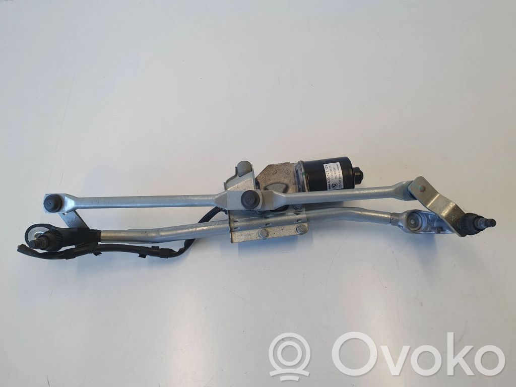 BMW 1 E82 E88 Motor y varillaje del limpiaparabrisas delantero 