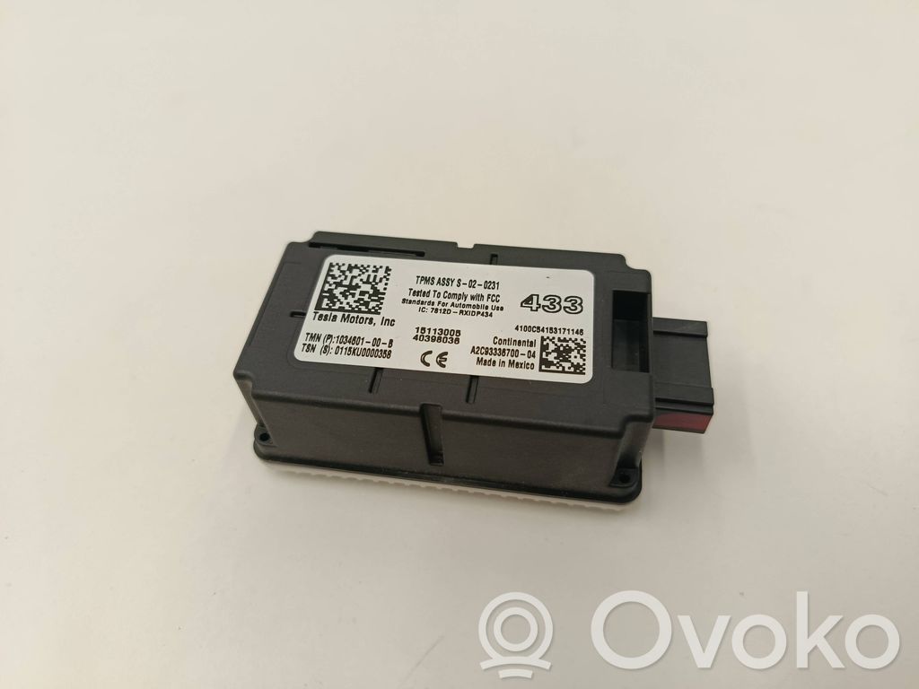 Other control units/modules   103460100B,15113005,40398036,A2C93336700