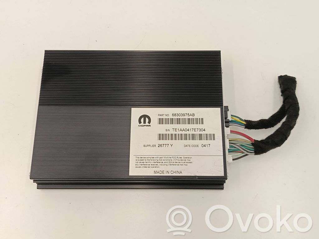Garso stiprintuvas   68303975AB,26777M,26777Y,TE1AA0417E7304,TE1AA0417F7304
