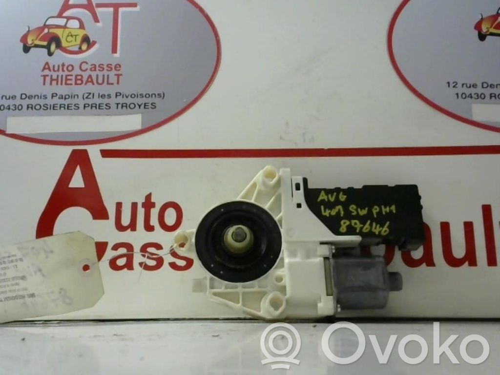 Peugeot 407 Silnik regulatora szyby drzwi przednich 