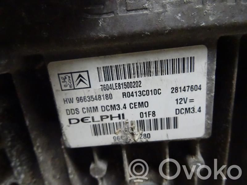 Citroen C5 Engine control unit/module 