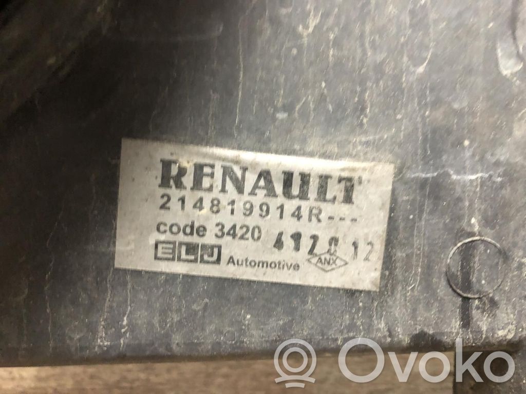 Dacia Duster Ventiliatora propellers 