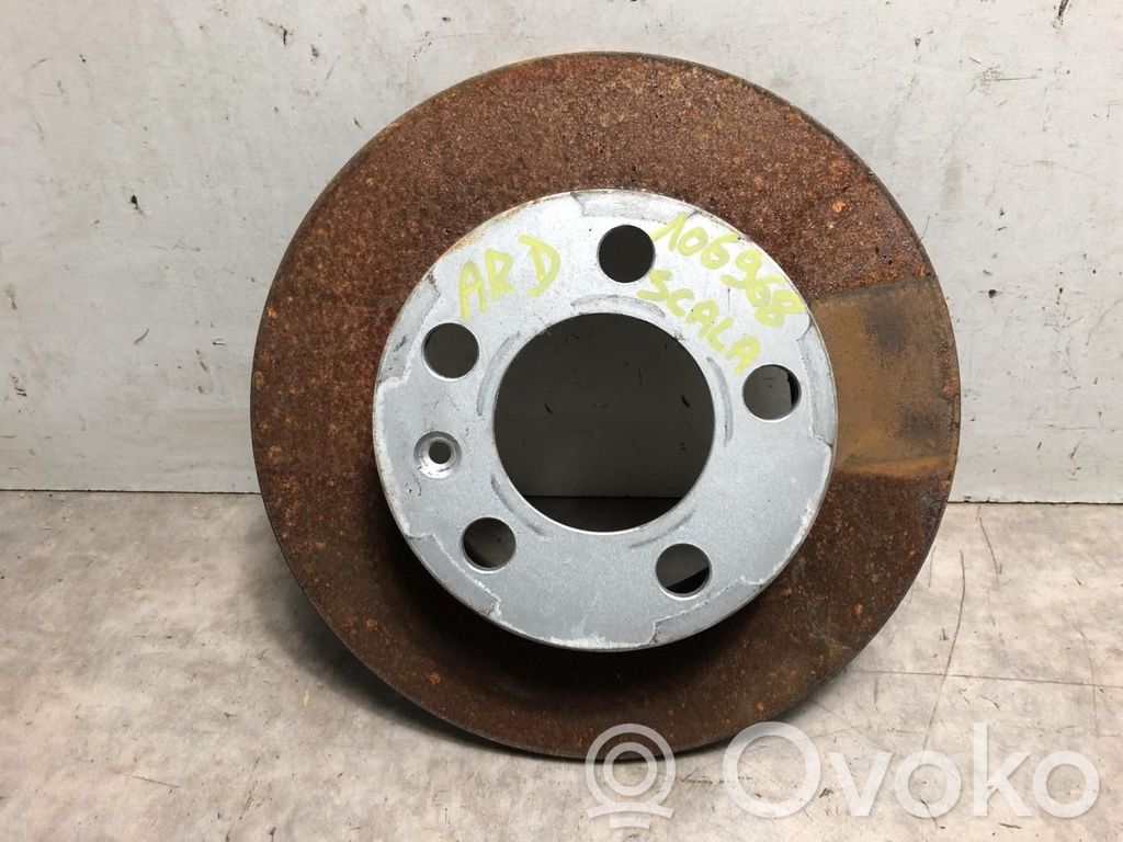 Disque de frein arrière   2Q0615601K,2Q0615601K