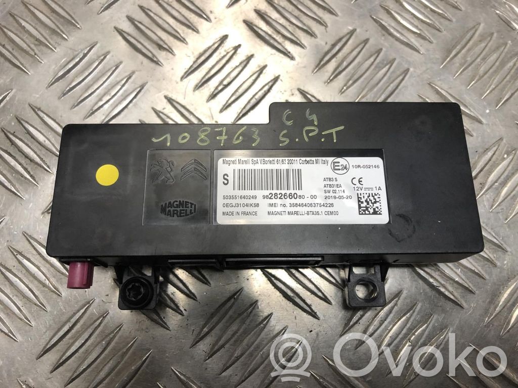 Citroen C4 SpaceTourer Other control units/modules 
