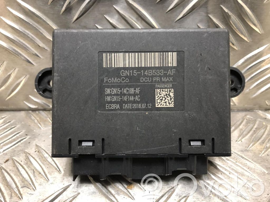 Ford Ecosport Other control units/modules 