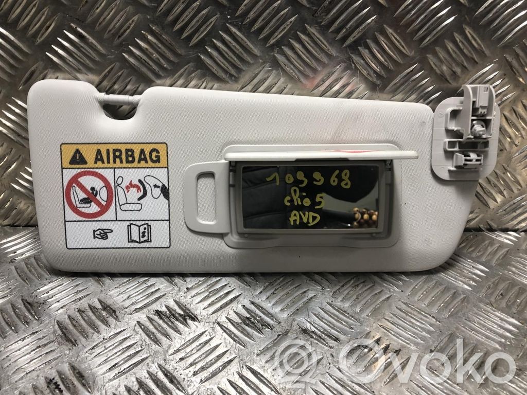 Renault Clio V Sun visor 