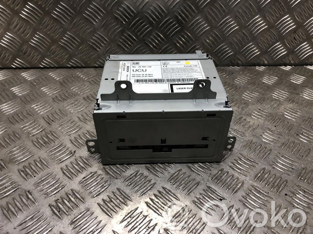 Panel / Radioodtwarzacz CD/DVD/GPS   22836292,22836292