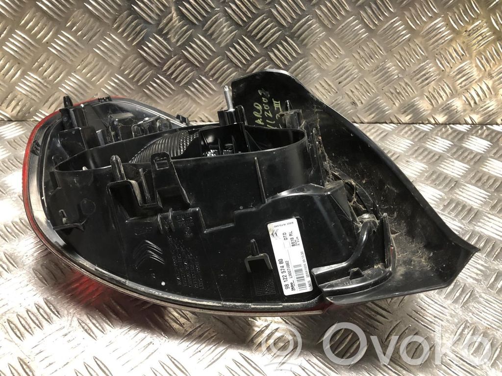 Citroen C3 Rear/tail lights 