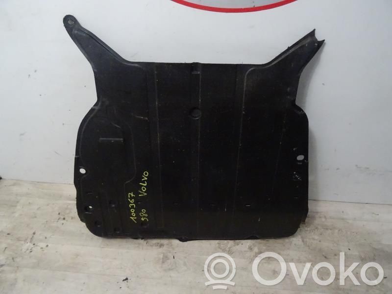 Volvo S80 Placa protectora/protector antisalpicaduras motor 