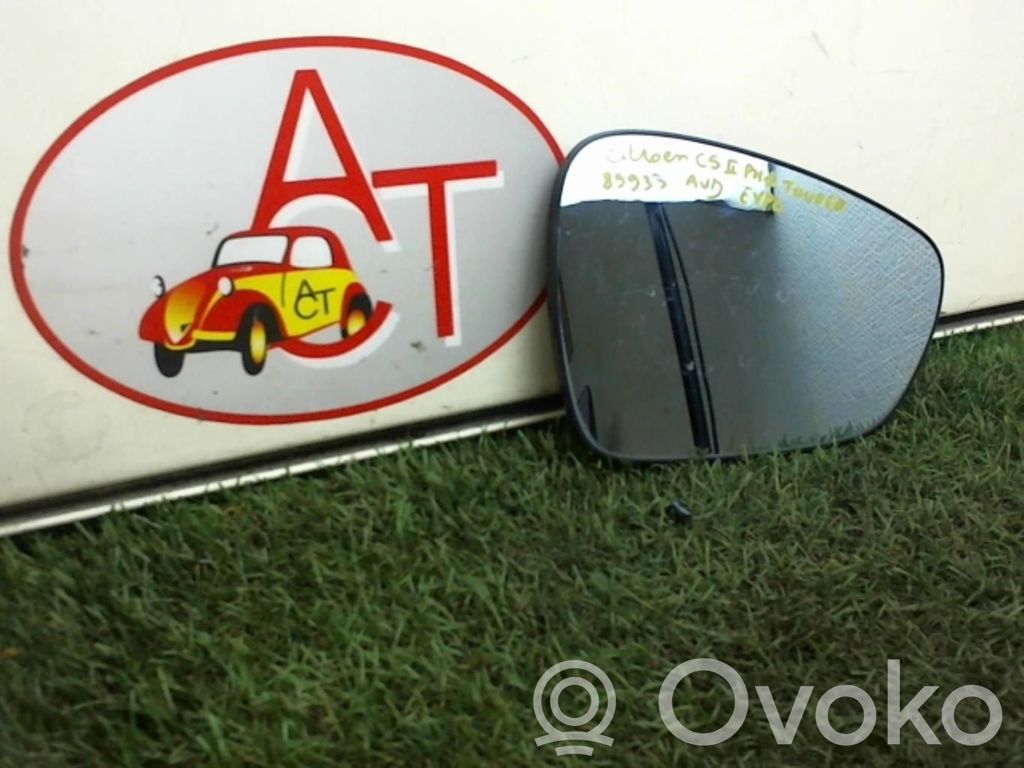 Citroen C5 Spoguļa stikls 