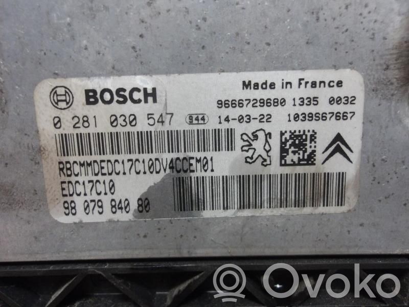 Citroen C3 Engine control unit/module 