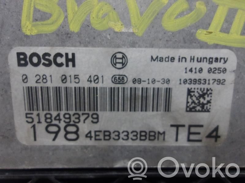 Fiat Bravo Engine control unit/module 