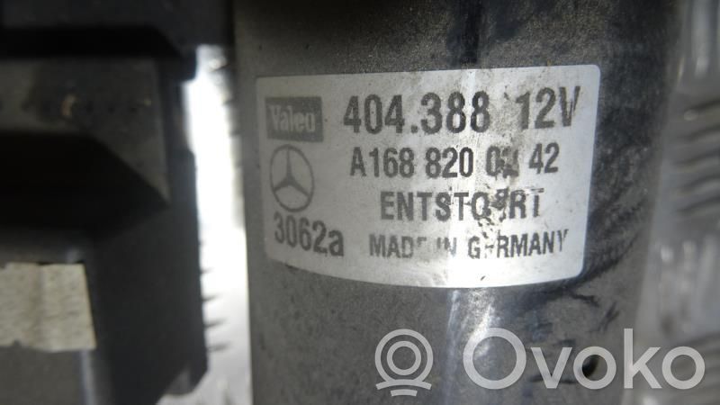 Mercedes-Benz A W168 Moteur d'essuie-glace