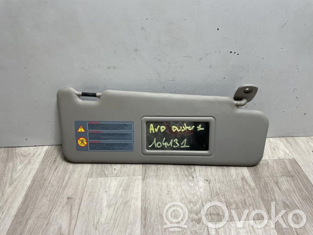 Dacia Duster Sun visor 