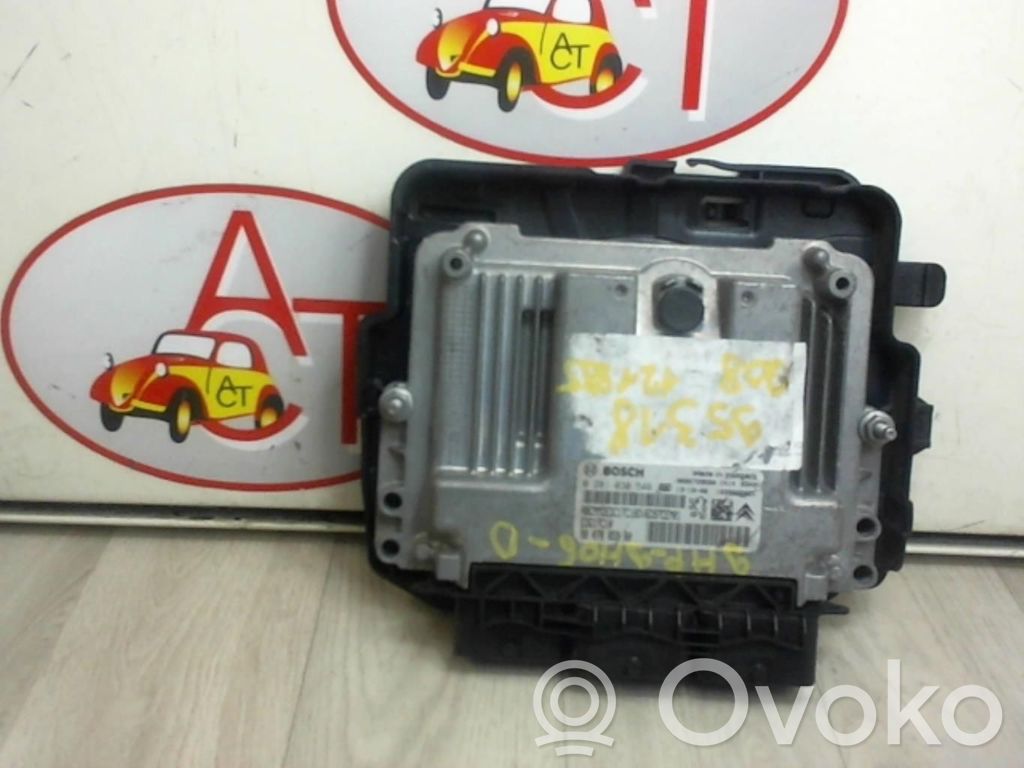 Unidad de control/módulo del motor   1608084880,1608084880