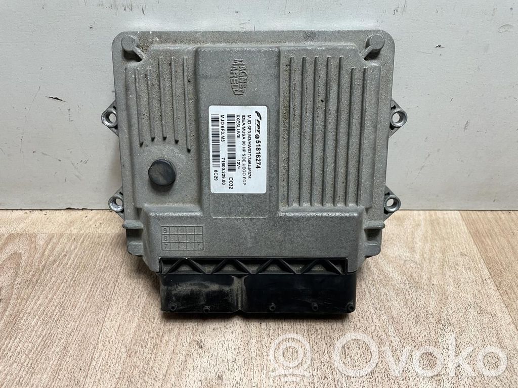 Lancia Musa Engine control unit/module 