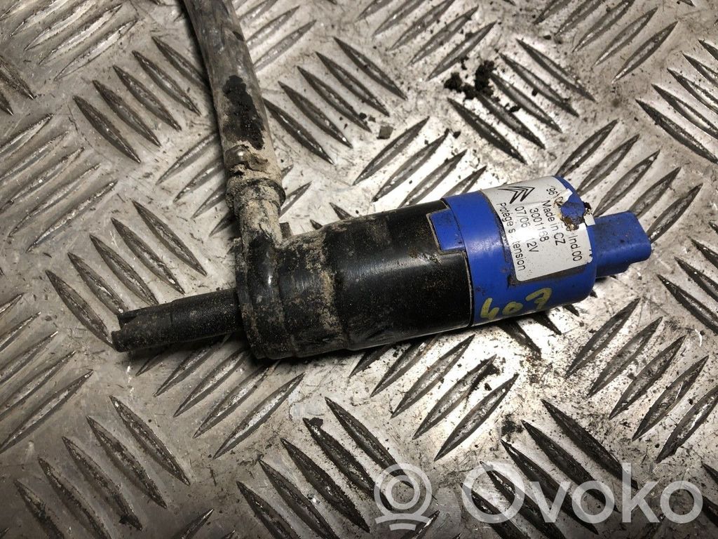 Peugeot 407 Pompa lavavetri parabrezza/vetro frontale 