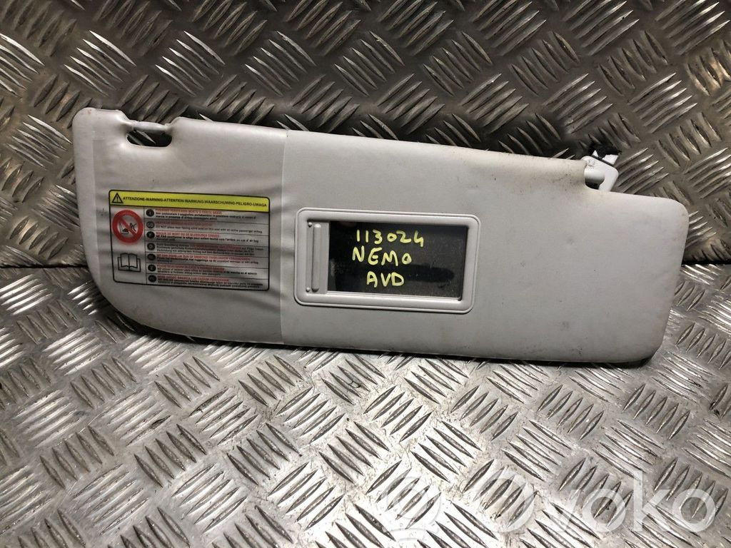Citroen Nemo Sun visor 