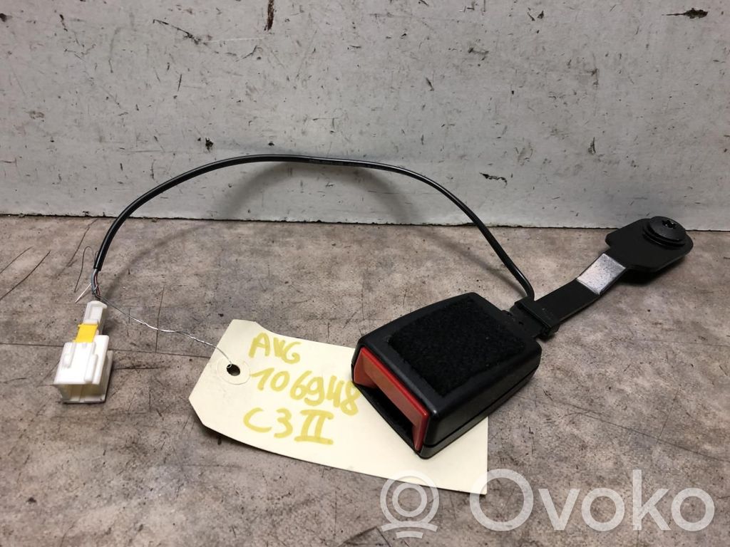 Citroen C3 Fibbia della cintura di sicurezza anteriore 