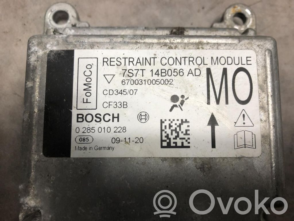 Ford Mondeo MK IV Unitate/modul de comandă airbaguri 