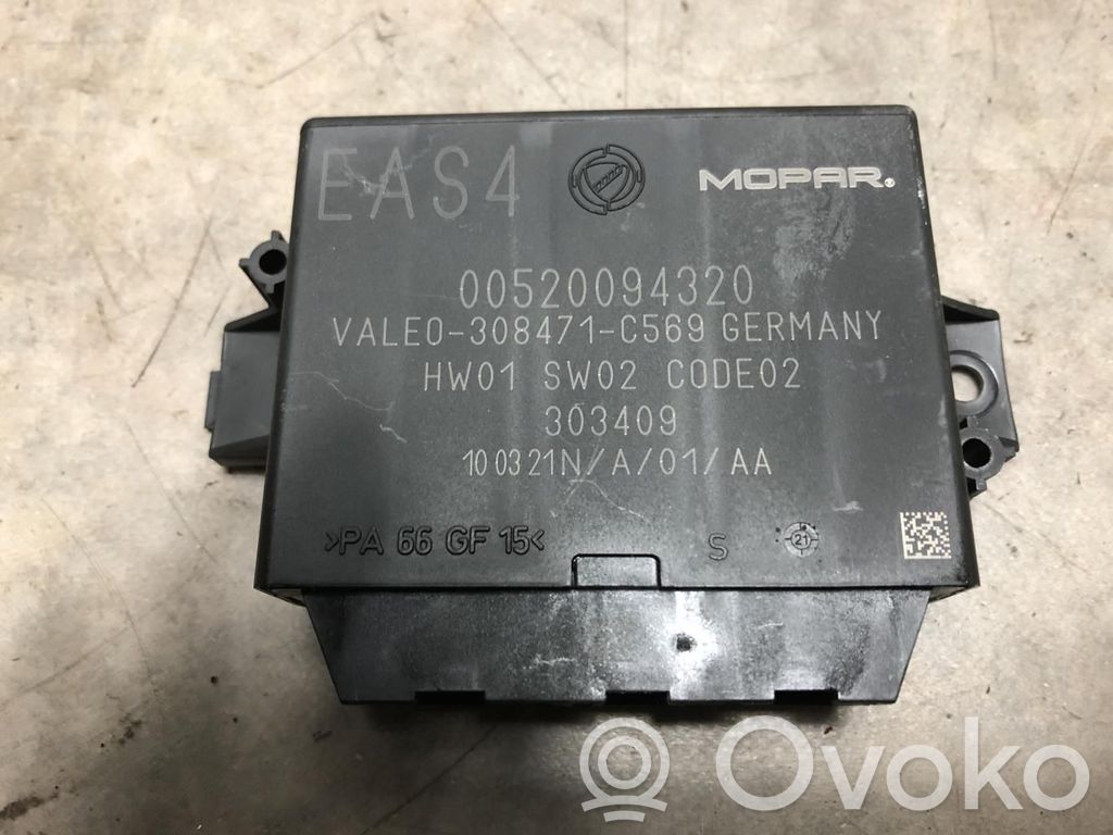 Fiat 500E Centralina/modulo sensori di parcheggio PDC 