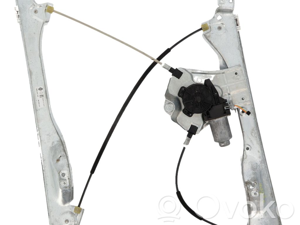 Renault Clio III Mechanizm podnoszenia szyby przedniej bez silnika 