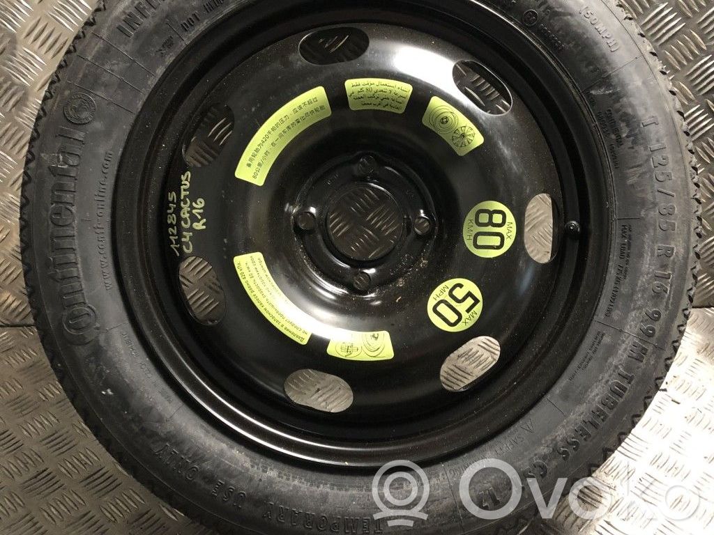 Citroen C4 Cactus Roată de rezervă R16